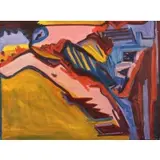 Leslie Eisenburg, Abstract Composition, Oil on Canvas