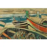 René Genis, Nature morte dans le port