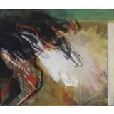 Doug Biden, Untitled Abstract, Mixed Media on Canvas