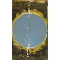 Christopher Jewett, Abstract Composition, Oil on Board
