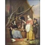 Abraham van Strij, The Game Seller, Oil on Panel