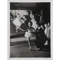 Alfred Eisenstaedt, First Lesson at Truempy Ballet School, Gelatin Silver Print