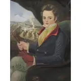 Horatio Rocha, Portrait of a Young General, Oil on Canvas