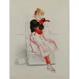 David Hockney, Celia Observing, 1976, Color Etching & Aquatint