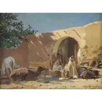 Eugène Girardet, Untitled, Oil on Canvas