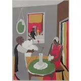 Jacob Lawrence, Aspiration, Lithograph in Colors "Aspiration" Pencil signed and numbered 180/200 lower right