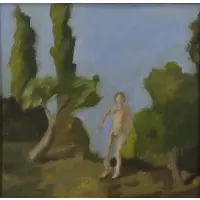 Surprised Nymph by Jasper Johns, Oil on Canvas, sold Mar 2018