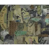 Lloyd Toone, Travel Notes, 1971, Collage