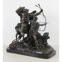 François Rude, Education of Achilles, Bronze "Education of Achilles"