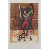 Christopher Columbus 'The Discovery of America' by Salvador Dalí, Lithograph on Japon, sold Feb 2018