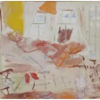 Untitled by Robert Philipp, Gouache on Paper, sold Feb 2018