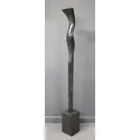 Jack Zajac, VIIIA, Bronze with Blue Patina "VIIIA" From The Falling Water Series