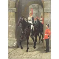 Filippo Baratti, Ph. Baratti / London, Oil on Canvas