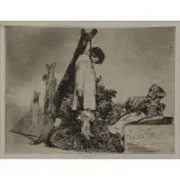 Tampoco by Francisco Goya, Etching, sold Feb 2018
