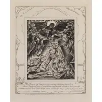 William Blake, Thy Sons and Daughters were eating & drinking Wine