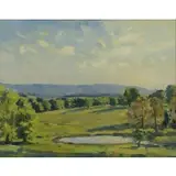 Wilfrid de Glehn, The South Down, c. 1919, Oil on Canvas
