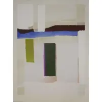 Esteban Vicente, Journey, Color Silkscreen