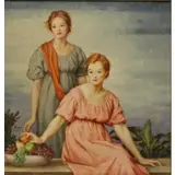 Louis David Vaillant, Untitled, Oil On Canvas
