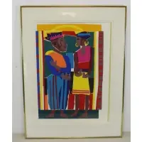 Lloyd McNeill, Rainbow People, Print