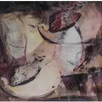 Josely Carvalho, Smell of Fish, 1985, Mixed Media on Paper