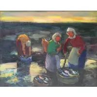 Pacheco Altamirano, Mansoveras, 1971, Oil on Canvas