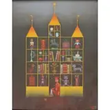 Jindra Ulrich, Fantasy Toy Scene, Oil on Panel