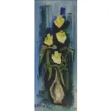 H. Oil On Canvas Margules, Floral Still Life