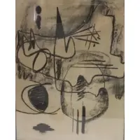 William Freed, William Freed (N.Y. /Mass, 1902-1984), Crayon On Paper