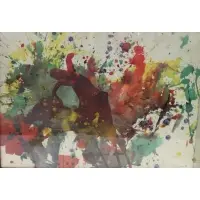 Taro Yamamoto, Abstract, Watercolor