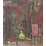 Joy Stephen, Untitled, Oil On Paper