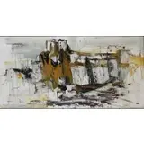 Gino Hollander, Abstract Landscape 1974, Oil on Canvas