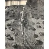 Peter Drake, Unsigned, Ink on Sandpaper