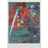 Floral Still Life by Marc Chagall, Poster, sold Feb 2018