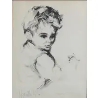 Hyacinth Kuller, Boyhood, Lithograph