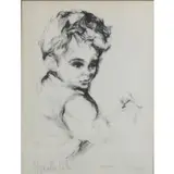 Hyacinth Kuller, Boyhood, Lithograph