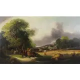 Rich Wilson, The Golden Harvest, Oil on Canvas "The Golden Harvest"