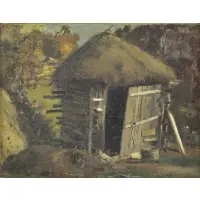 John F Murphy, Chicken Coop, Oil on Canvas