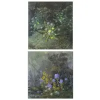 Dandelions by Robert Laessig, Two Works on Paper, sold Jan 2018