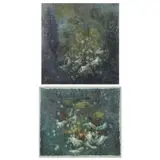 Robert Laessig, Chinese Lanterns, Two Works on Paper
