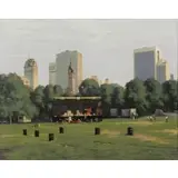 Malcolm Mackenzie, After the Concert, 1974, Oil on Board