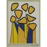 Alexander Calder, Squash Blossoms, Color Lithograph