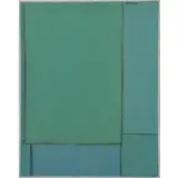 Ludwig Sander, Untitled Green Abstract Composition