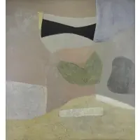 Lee Hall, Formation and Cadence, 1969, Polymer Tempera on Canvas