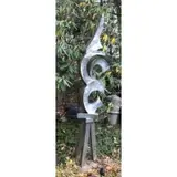 John Roper, John Roper (Amiercan, 20th century), Large Stainless Steel Sculpture