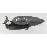 Albert L Wilson, Whale with Calf 1989, Steel Sculpture