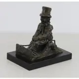 Rube Goldberg, After the Plaza, Bronze Sculpture "After the Plaza" Signed and numbered 1/6 on back