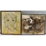 Gino Hollander, 71 and '72. Dimensions: face - 23