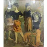 Moses Soyer, Female Figure Study