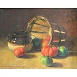 Hank Mclaughlin, The Bean Pot, Oil on Board