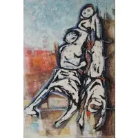 Faded Title by Mary Gardner Preminger, Oil on Canvas, sold Dec 2017